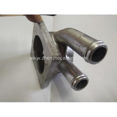 Casting aluminum pipe joints